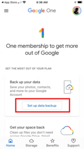 Steps  use the Google Data Restore Tool with Google One