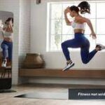 Futuristic Fitness Mirror