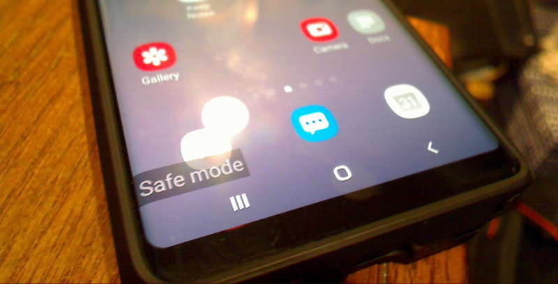 fix android phone when stuck in safe mode