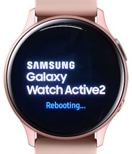Rebooting Samsung Galaxy Watch