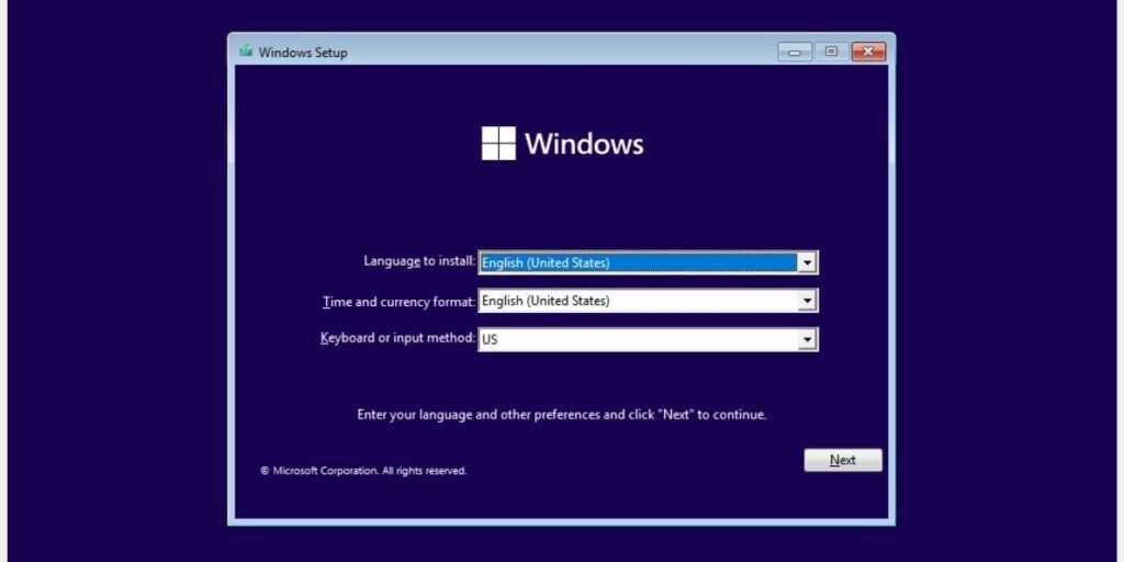 Perform a reinstall of Windows 11