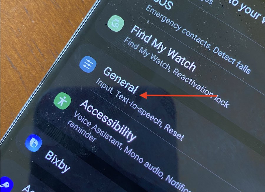 Reset Samsung galaxy watch using phone