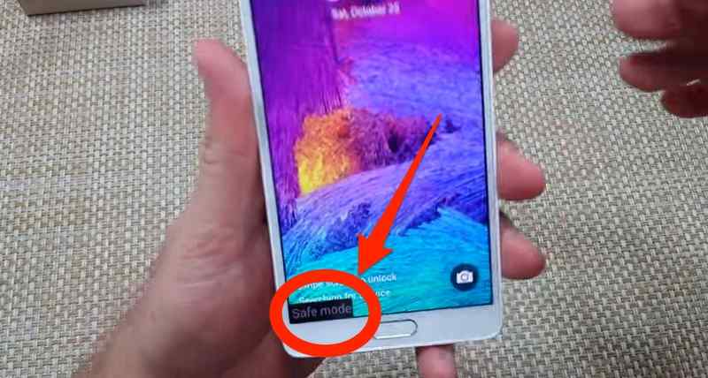 fix android phone when stuck in safe mode