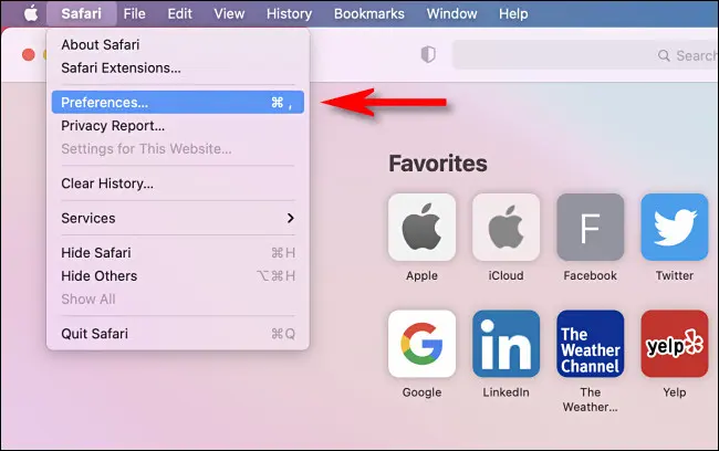 clear Safari cache on a Mac