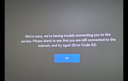 Easy methods to fix the Disney Plus error code 42